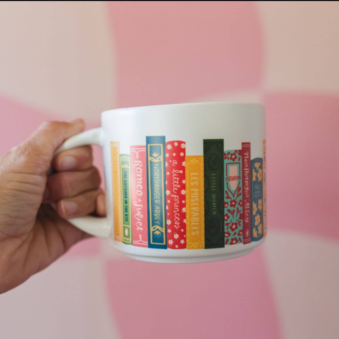 Classic Books Large Ceramic Mug – Arvida Book Co., image size:1333x1333