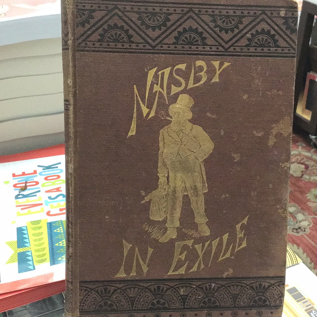 Nasby in Exile - By David Locke