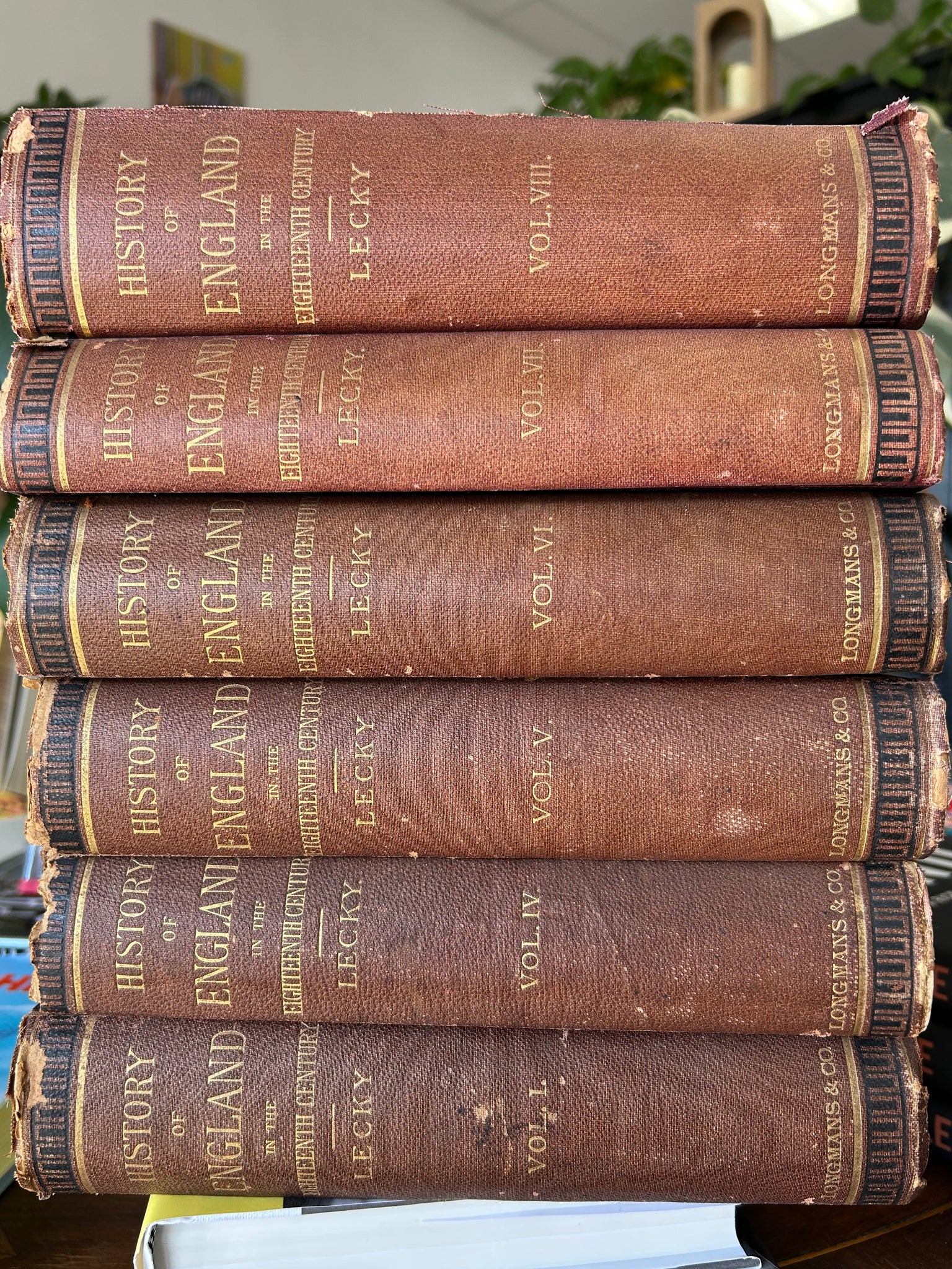 History of England in the Eighteenth Century Set