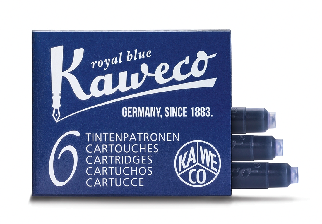 Kaweco Ink Cartridges 6 Pieces Royal Blue