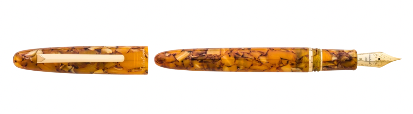 Esterbrook -Estie Fountain Pen, Honeycomb, Gold Trim (M)
