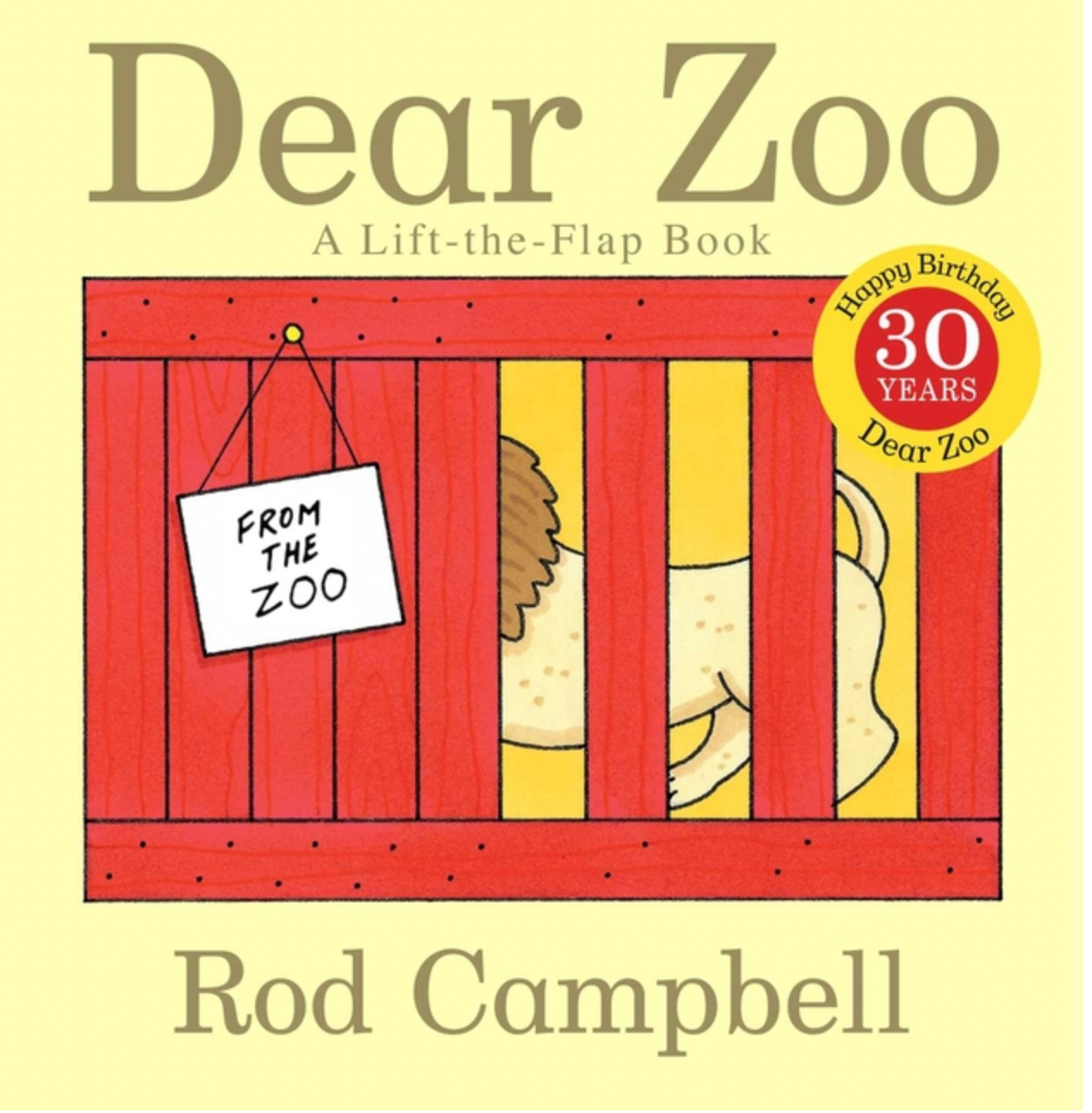 Dear Zoo: A Lift-The-Flap Book (Anniversary) (Dear Zoo & Friends) (30TH ed.) ECBC